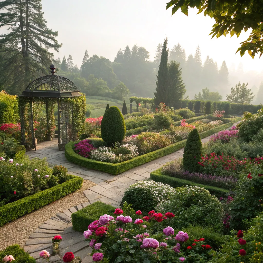 Beautifully designed garden by NYLORANVETH